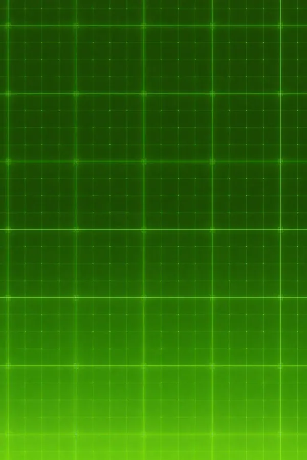 Decorative grid overlay on team photo